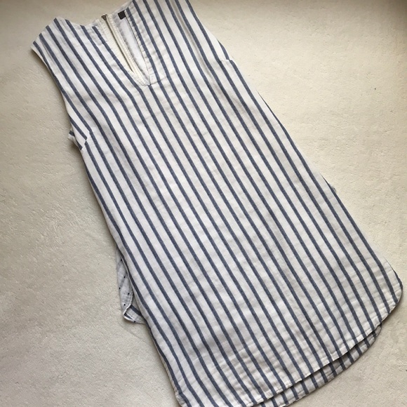 BCBGMAXAZRIA Womens Yousra Peplum Dress Striped Size 6 - Picture 4 of 7